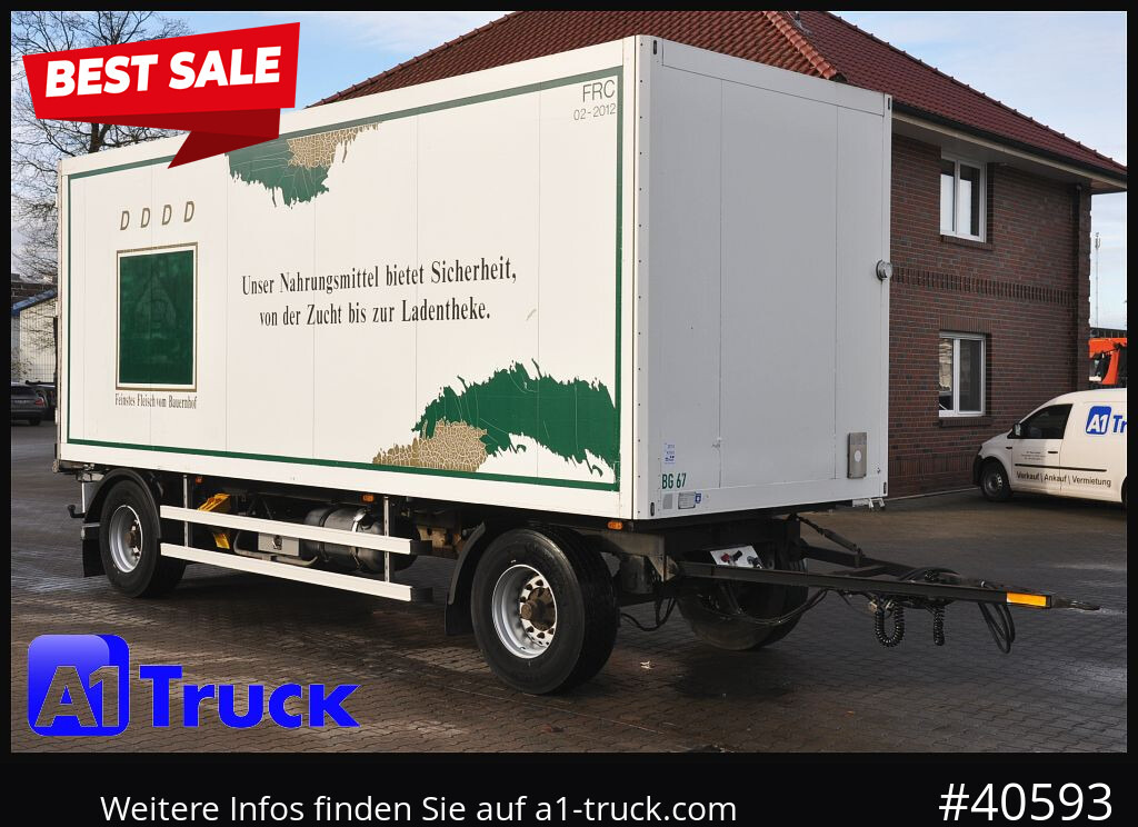 SCHMITZ Achwege & Tönjes, Rohrbahn, Fleisch, verzinkt - Рефрижератор ремарке: снимка 1 SCHMITZ Achwege & Tönjes, Rohrbahn, Fleisch, verzinkt - Рефрижератор ремарке: снимка 1