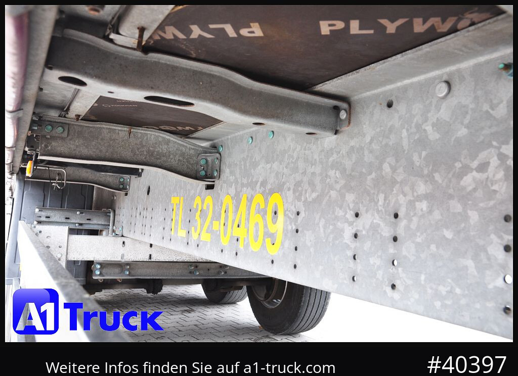 SCHMITZ S01, Code XL, verzinkt, VDI 2700, original 24.647 km - Брезентово полуремарке: снимка 2 SCHMITZ S01, Code XL, verzinkt, VDI 2700, original 24.647 km - Брезентово полуремарке: снимка 2