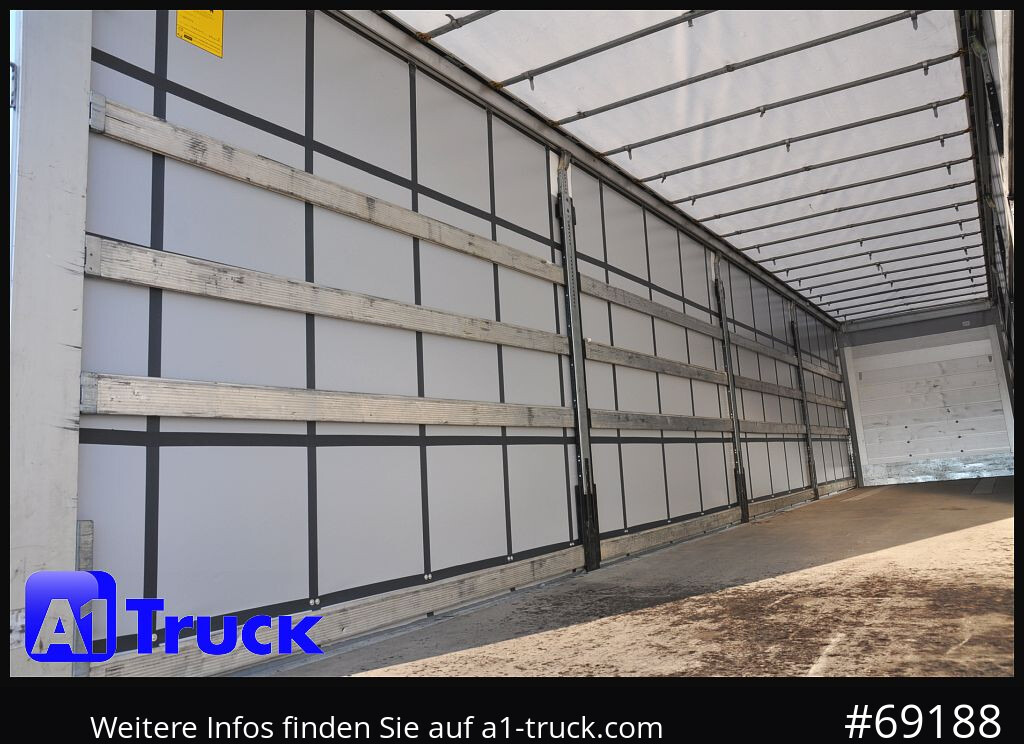 SCHMITZ S01, Tautliner, neue Plane, 1 Vorbesitzer, - Брезентово полуремарке: снимка 4 SCHMITZ S01, Tautliner, neue Plane, 1 Vorbesitzer, - Брезентово полуремарке: снимка 4