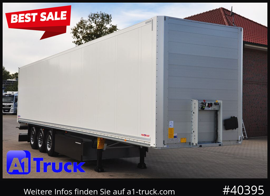 SCHMITZ SBO 24, Lift, PK Doppelstock, NEU sofort - Затворена каросерия полуремарке: снимка 1 SCHMITZ SBO 24, Lift, PK Doppelstock, NEU sofort - Затворена каросерия полуремарке: снимка 1