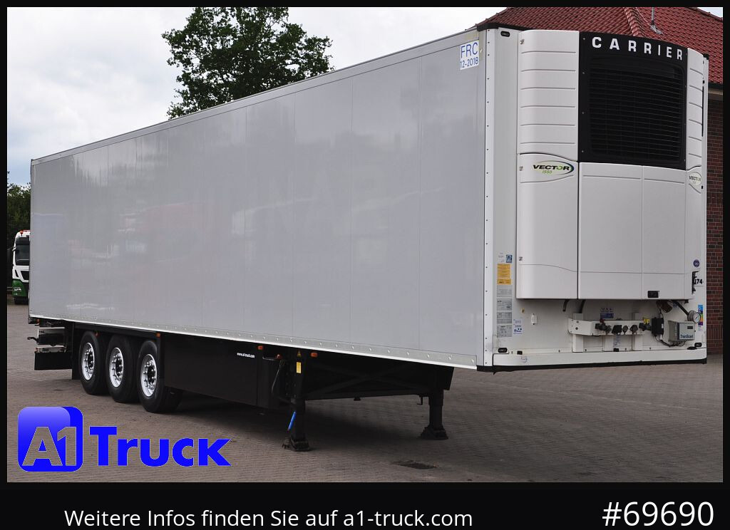 SCHMITZ SCB S3B Carrier, PK Lift Doppelstock 4879 Bstd. - Рефрижератор полуремарке: снимка 1 SCHMITZ SCB S3B Carrier, PK Lift Doppelstock 4879 Bstd. - Рефрижератор полуремарке: снимка 1