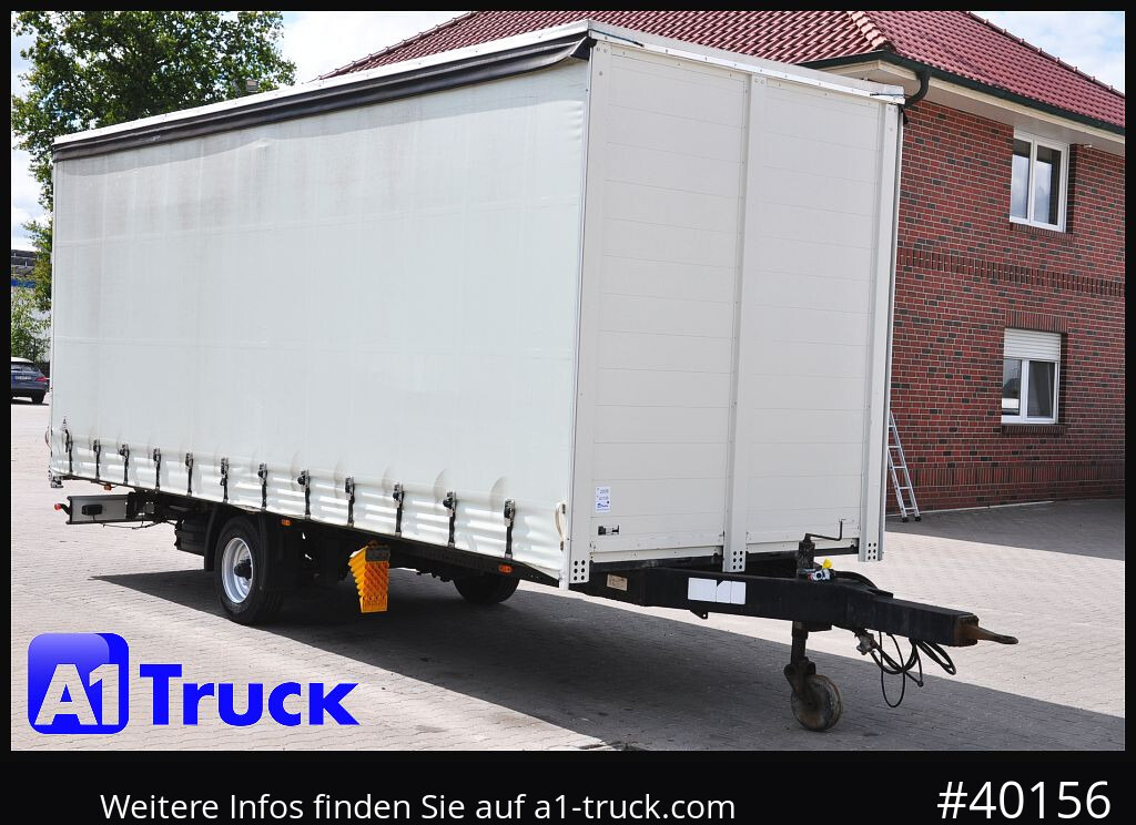 SOMMER Eurotrailer T-AX 4, 4500kg zul GG, oben gekuppelt - Брезентово ремарке: снимка 1 SOMMER Eurotrailer T-AX 4, 4500kg zul GG, oben gekuppelt - Брезентово ремарке: снимка 1