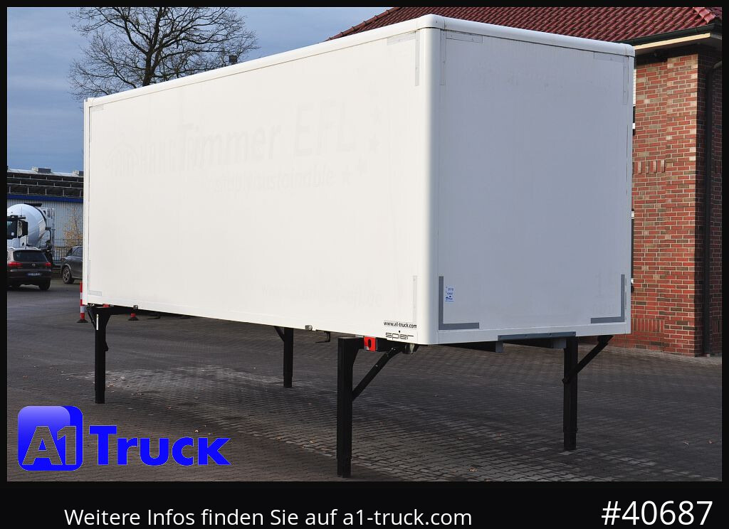 SPIER WB Koffer, 7,45, guter Zustand, verzinkt, Rolltor - Каросерия - фургон: снимка 1 SPIER WB Koffer, 7,45, guter Zustand, verzinkt, Rolltor - Каросерия - фургон: снимка 1