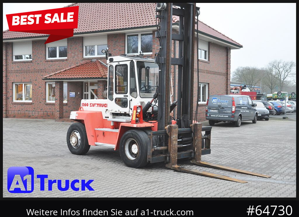 SVETRUCK Kalmar Svetruck 1260-30 Zinkenverstellung - Дизелов мотокар: снимка 1 SVETRUCK Kalmar Svetruck 1260-30 Zinkenverstellung - Дизелов мотокар: снимка 1