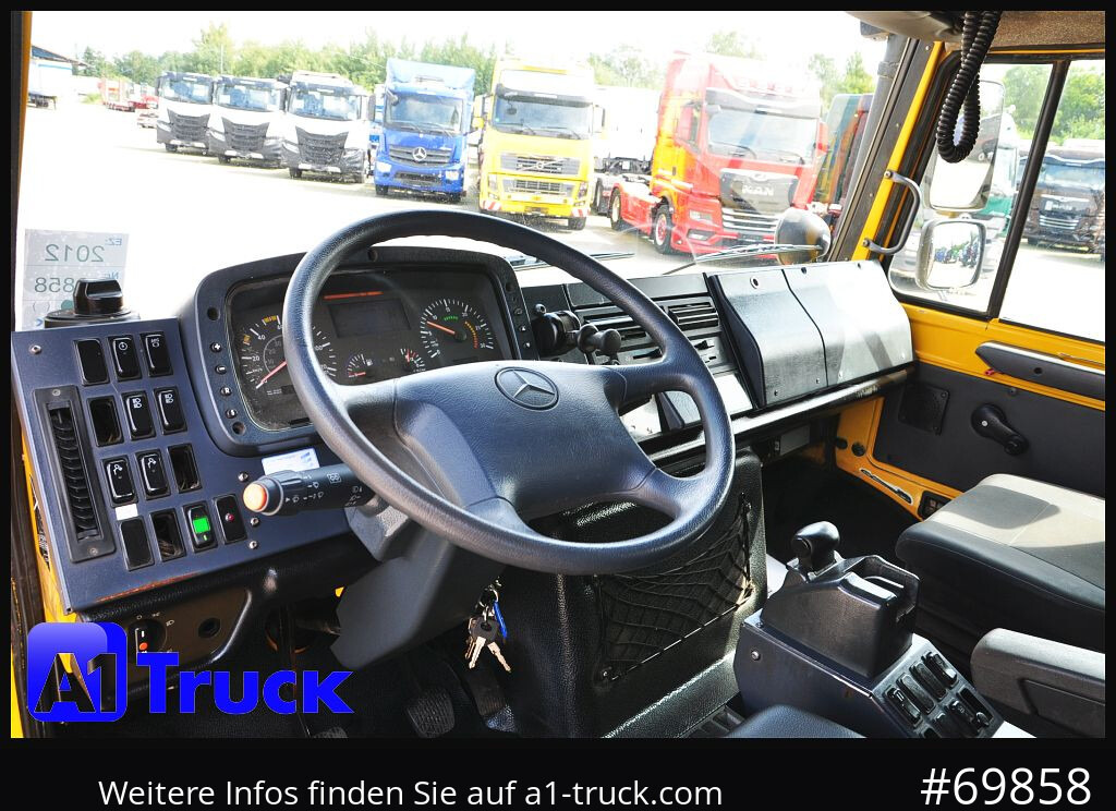 UNIMOG Unimog U 5000 437/45 Kran Doka 6 Sitze - Камион с кран: снимка 3 UNIMOG Unimog U 5000 437/45 Kran Doka 6 Sitze - Камион с кран: снимка 3