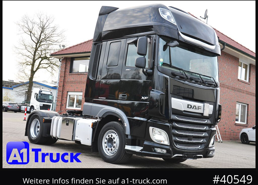 DAF XF 480 FT SSC, Hydraulik, Intarder, Standklima, - Влекач: снимка 1 DAF XF 480 FT SSC, Hydraulik, Intarder, Standklima, - Влекач: снимка 1