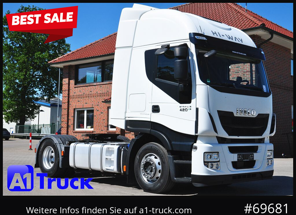 IVECO Stralis 420, ZF-Intarder 2x Tank, - Влекач: снимка 1 IVECO Stralis 420, ZF-Intarder 2x Tank, - Влекач: снимка 1