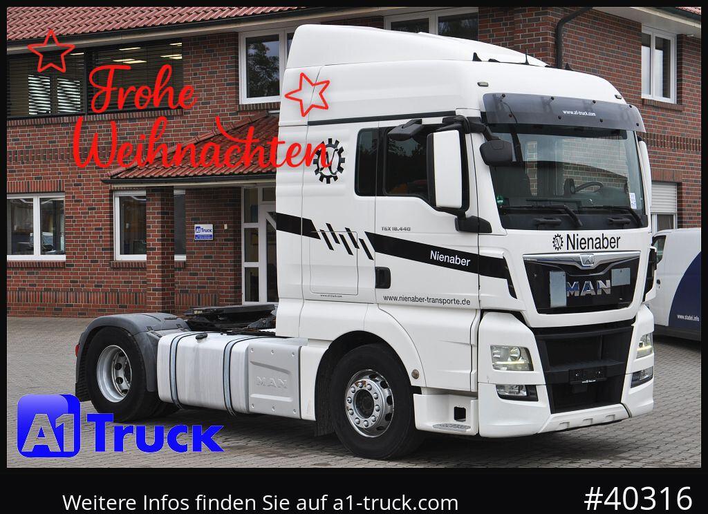 MAN TGX 18,440 XLX Intarder, Hydraulik, ACC - Влекач: снимка 1 MAN TGX 18,440 XLX Intarder, Hydraulik, ACC - Влекач: снимка 1