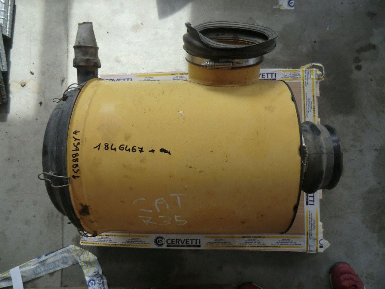 Caterpillar 735 Contenitore del filtro dell aria completo - Въздушен филтър за Строителна техника: снимка 5 Caterpillar 735 Contenitore del filtro dell aria completo - Въздушен филтър за Строителна техника: снимка 5