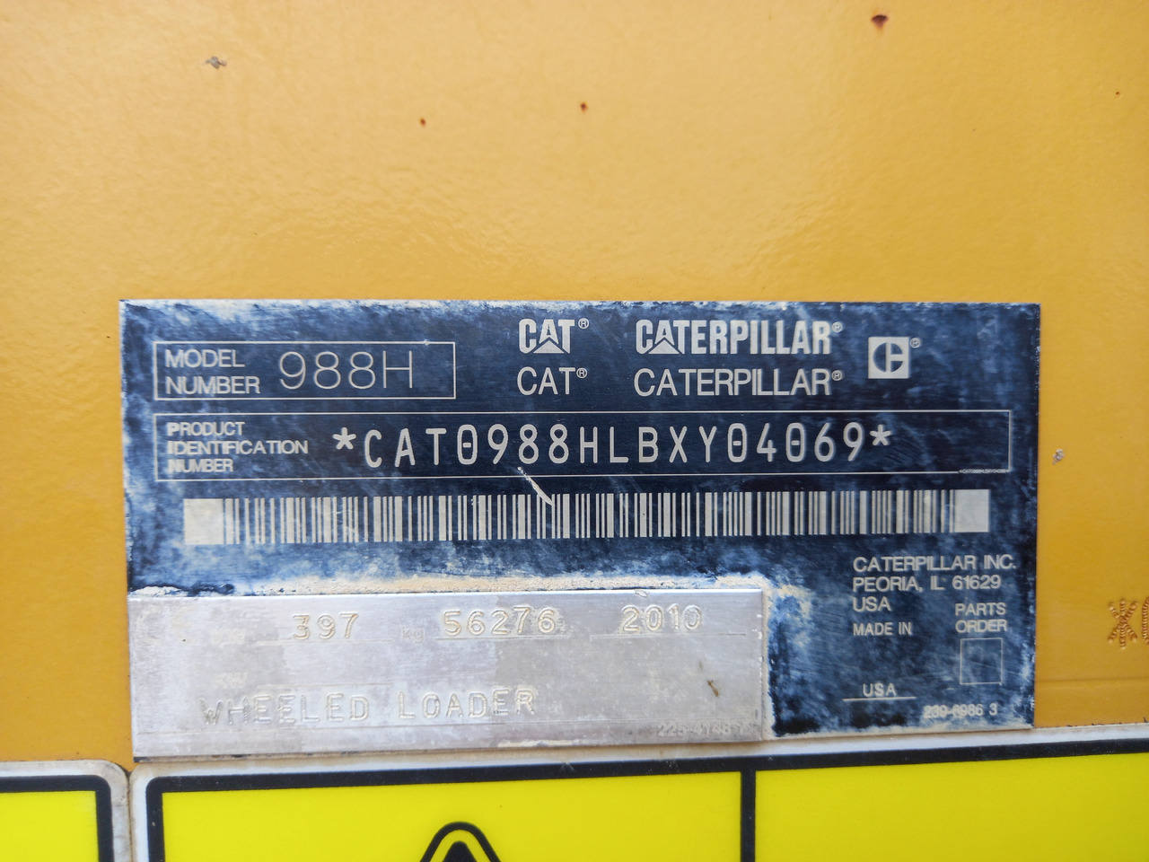 Колесен товарач Caterpillar 988H Pala gommata 988H in buone condizione.: снимка 16 Колесен товарач Caterpillar 988H Pala gommata 988H in buone condizione.: снимка 16