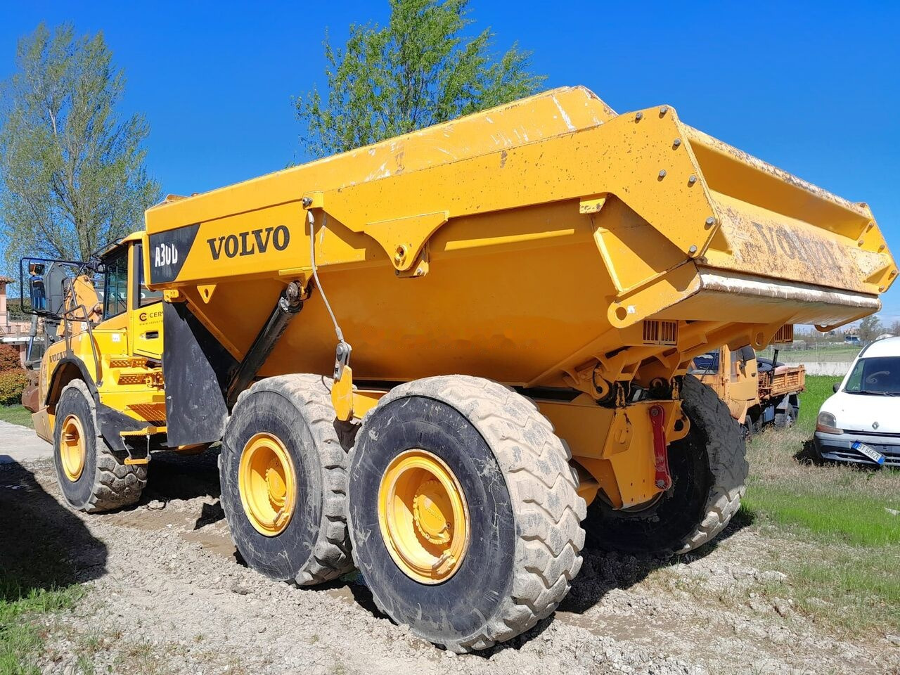 Volvo A30D - Съчленен самосвал: снимка 4 Volvo A30D - Съчленен самосвал: снимка 4