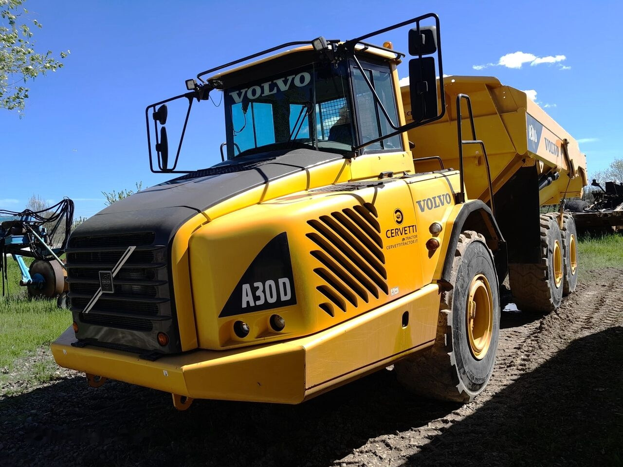 Volvo A30D - Съчленен самосвал: снимка 1 Volvo A30D - Съчленен самосвал: снимка 1
