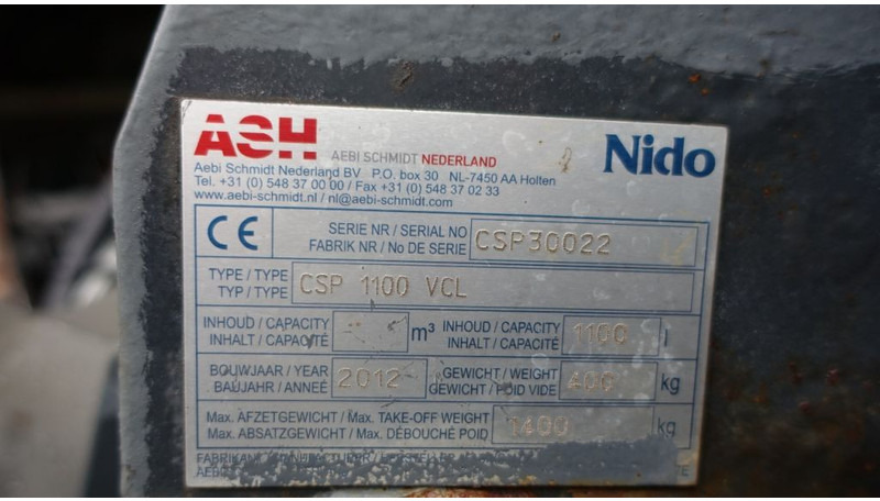 Schmidt Nido CSP 100 Sproeimachine - Машина за разпръскване на сол/ Пясък: снимка 2 Schmidt Nido CSP 100 Sproeimachine - Машина за разпръскване на сол/ Пясък: снимка 2