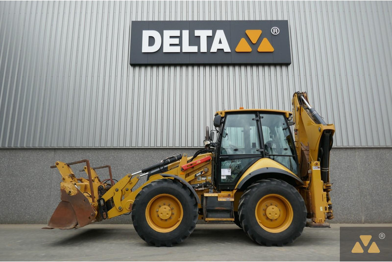 Caterpillar 444F - Багер-товарач: снимка 1 Caterpillar 444F - Багер-товарач: снимка 1
