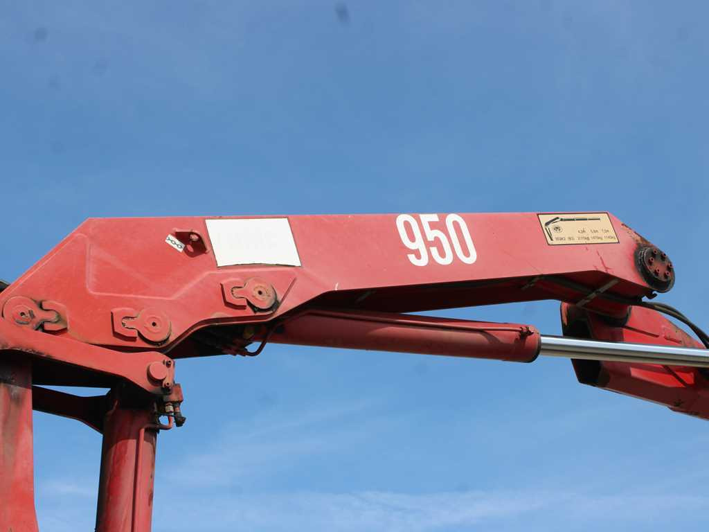 Лизинг на  DAF CF 240, HYDRAULIC ARM HMF 953 K2, PNEU 80% DAF CF 240, HYDRAULIC ARM HMF 953 K2, PNEU 80%: снимка 11