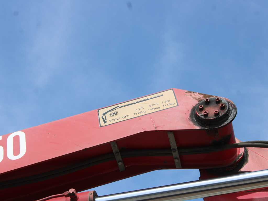 Лизинг на  DAF CF 240, HYDRAULIC ARM HMF 953 K2, PNEU 80% DAF CF 240, HYDRAULIC ARM HMF 953 K2, PNEU 80%: снимка 15