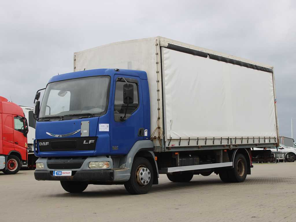 DAF FA LF 45.170 E10, EURO 3 - Камион с брезент: снимка 1 DAF FA LF 45.170 E10, EURO 3 - Камион с брезент: снимка 1