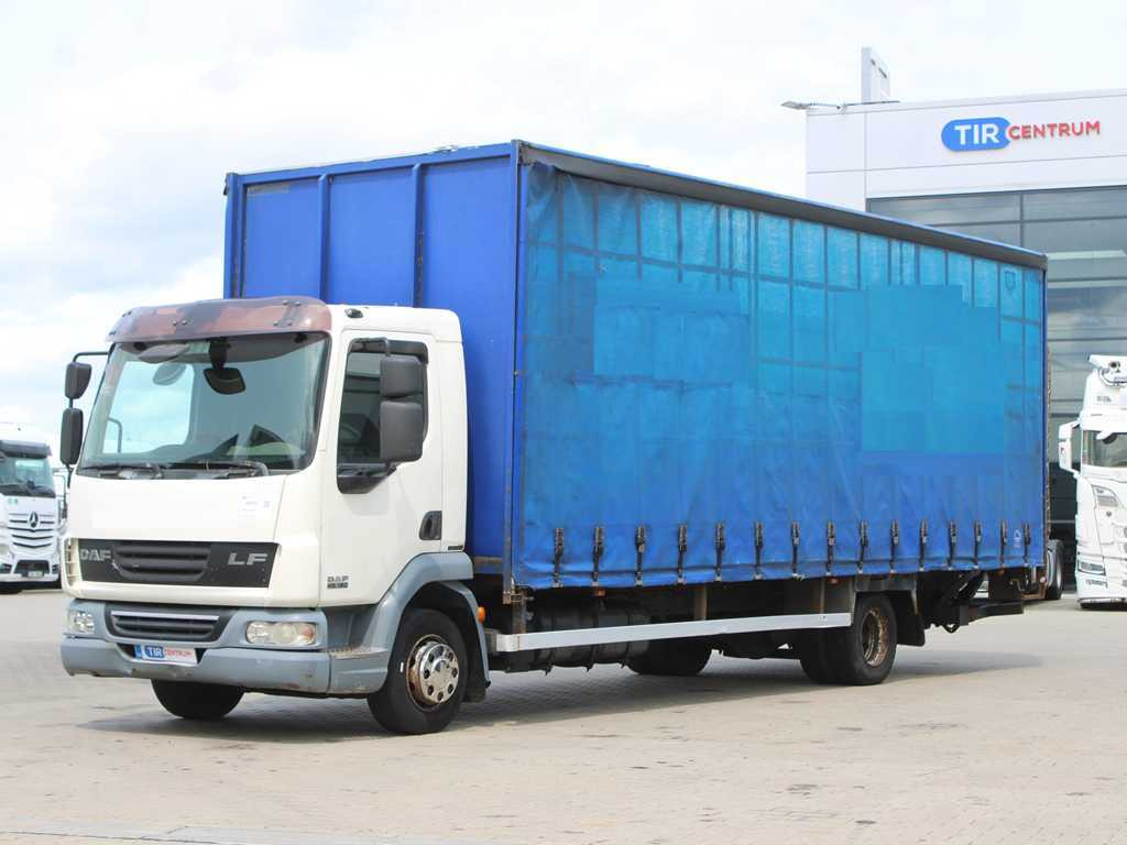 DAF FA LF 45, EURO 5, HYDRAULIC FRONT - Камион с брезент: снимка 1 DAF FA LF 45, EURO 5, HYDRAULIC FRONT - Камион с брезент: снимка 1