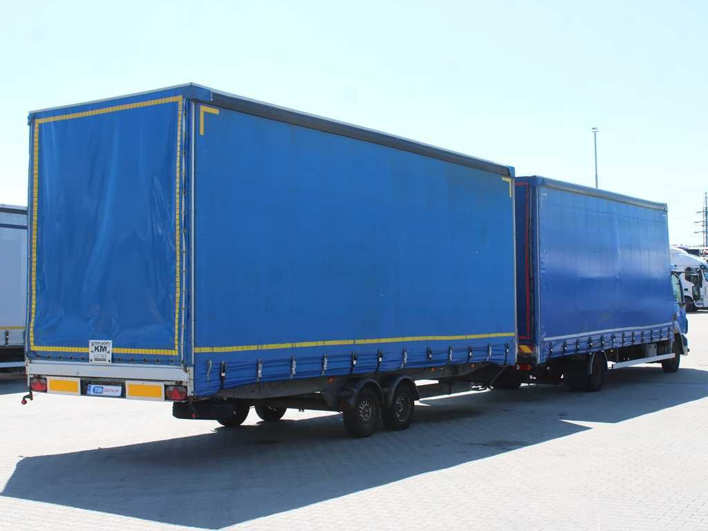 DAF FA LF 45, EURO 5, PNEU 80% + TRAILER AGADOS - Камион с брезент: снимка 3 DAF FA LF 45, EURO 5, PNEU 80% + TRAILER AGADOS - Камион с брезент: снимка 3