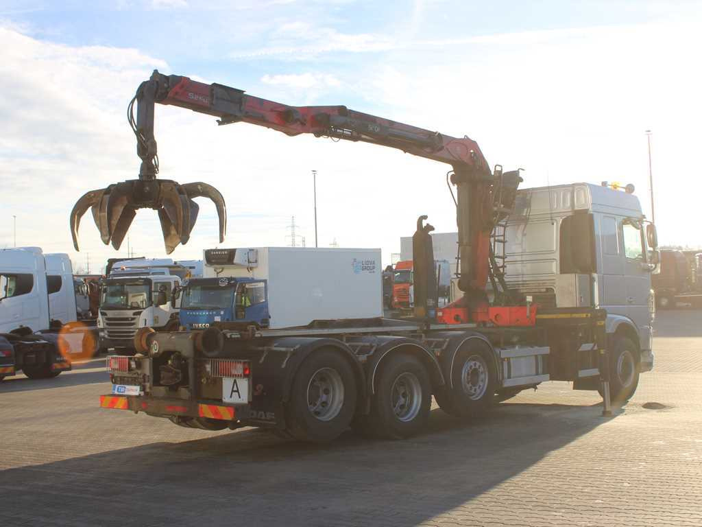 DAF XF 460, EURO 6, 8X2, 2X LIFT AXLE, PALFINGER S260Z96 - Мултилифт с кука камион, Камион с кран: снимка 4 DAF XF 460, EURO 6, 8X2, 2X LIFT AXLE, PALFINGER S260Z96 - Мултилифт с кука камион, Камион с кран: снимка 4