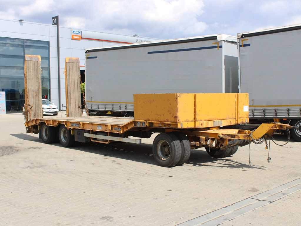Goldhofer TU 3-24/80, DRIVEWAYS - Нискорамна площадка ремарке: снимка 3 Goldhofer TU 3-24/80, DRIVEWAYS - Нискорамна площадка ремарке: снимка 3