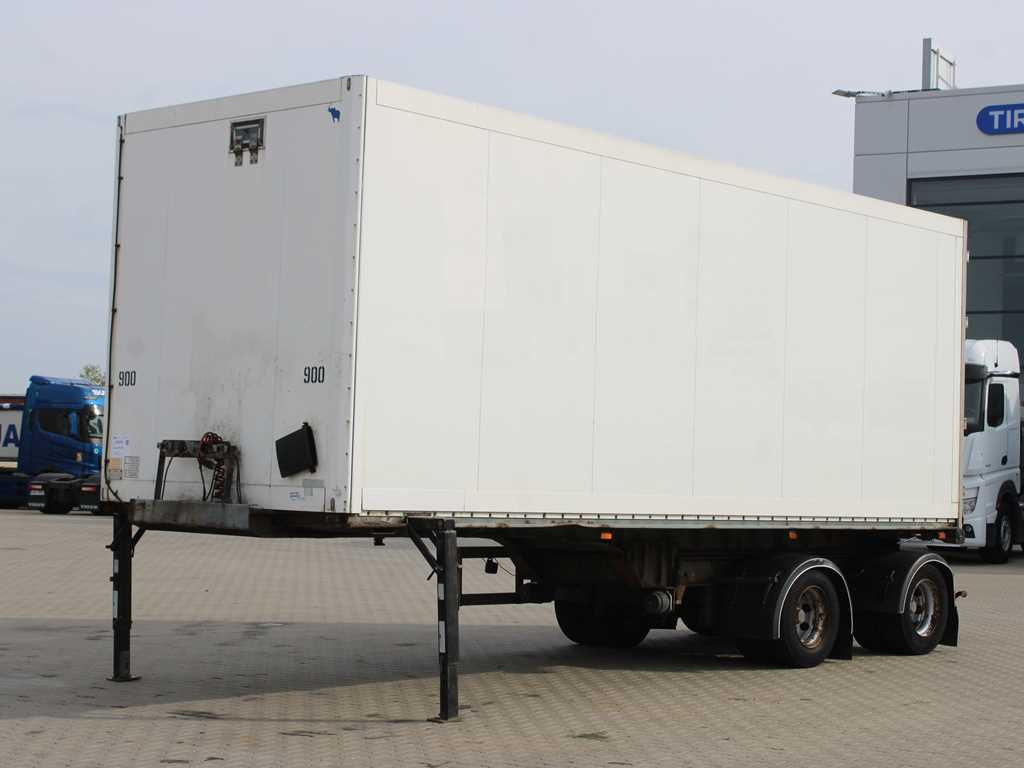 HFR SX20, AXLES 10t, EXPANDABLE - Затворена каросерия полуремарке: снимка 1 HFR SX20, AXLES 10t, EXPANDABLE - Затворена каросерия полуремарке: снимка 1
