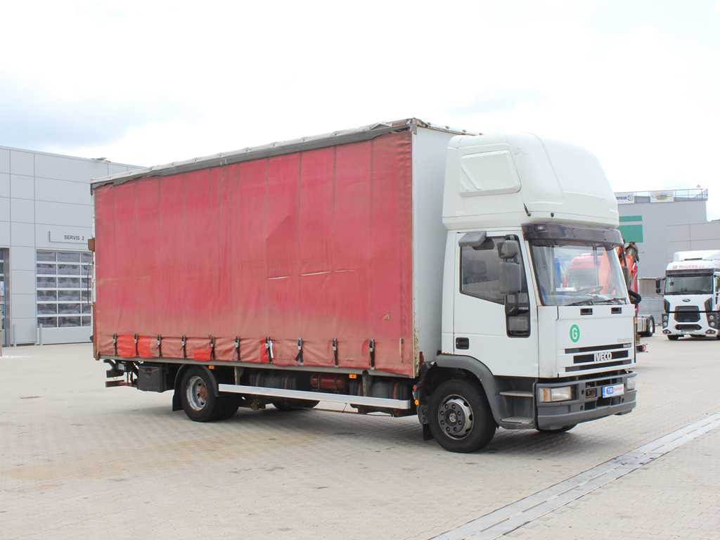 Iveco EUROCARGO ML 120 E, EURO 3, SLEEPING BODY, HYDRAULIC FRONT - Камион с брезент: снимка 3 Iveco EUROCARGO ML 120 E, EURO 3, SLEEPING BODY, HYDRAULIC FRONT - Камион с брезент: снимка 3