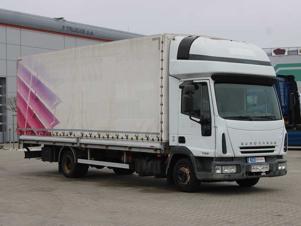 Iveco EUROCARGO ML 75 E 15, EURO 3, SLEEPING CABIN - Камион с брезент: снимка 2 Iveco EUROCARGO ML 75 E 15, EURO 3, SLEEPING CABIN - Камион с брезент: снимка 2