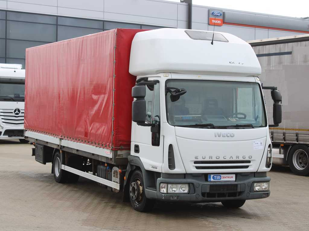 Iveco EUROCARGO ML 75E18, EURO 4, SIDE PANEL, SLEEPING BODY - Камион с брезент: снимка 3 Iveco EUROCARGO ML 75E18, EURO 4, SIDE PANEL, SLEEPING BODY - Камион с брезент: снимка 3