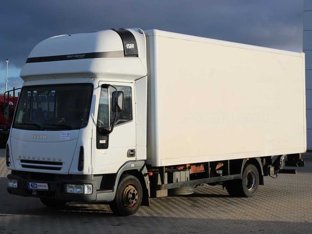 Iveco EUROCARGO ML75E17, TAIL LIFT, SLEEPING CABIN - Камион фургон: снимка 1 Iveco EUROCARGO ML75E17, TAIL LIFT, SLEEPING CABIN - Камион фургон: снимка 1