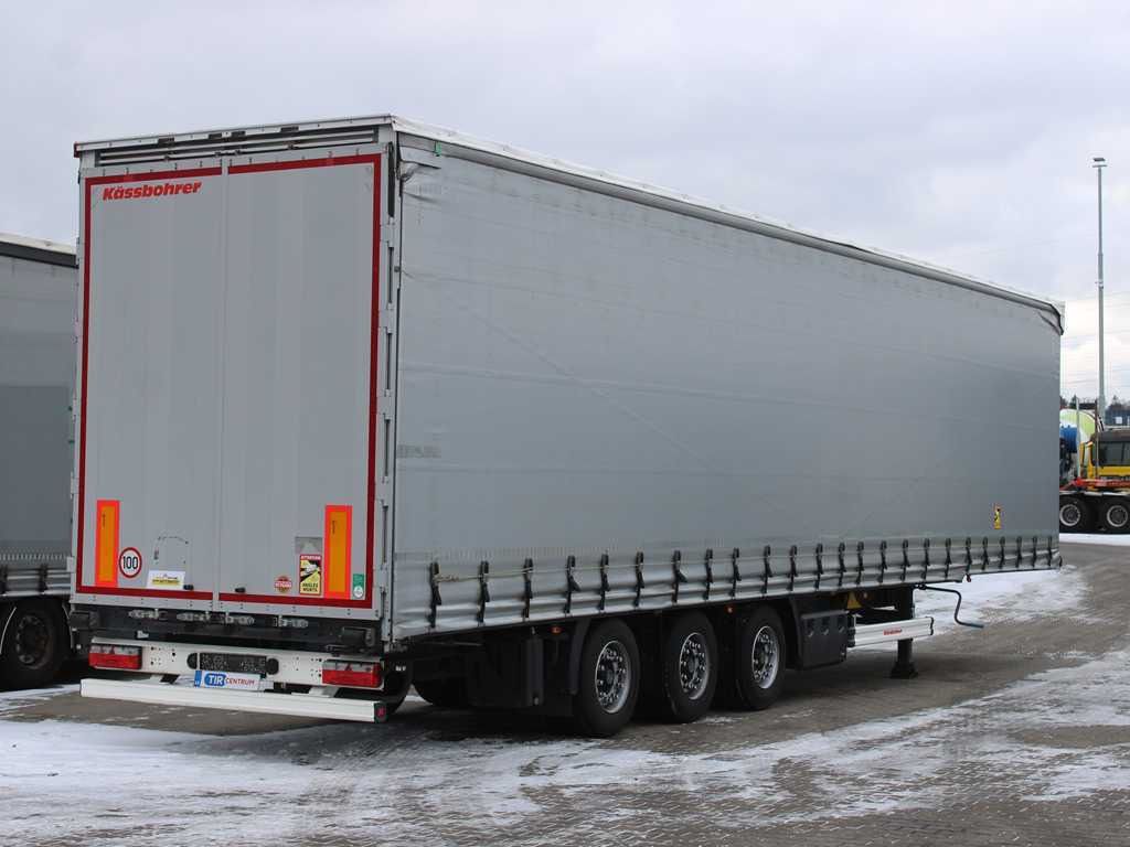 Kässbohrer MAXIMA, LOWDECK, LIFTING AXLE, MULTILOCK, LIFTING ROOF - Брезентово полуремарке: снимка 4 Kässbohrer MAXIMA, LOWDECK, LIFTING AXLE, MULTILOCK, LIFTING ROOF - Брезентово полуремарке: снимка 4