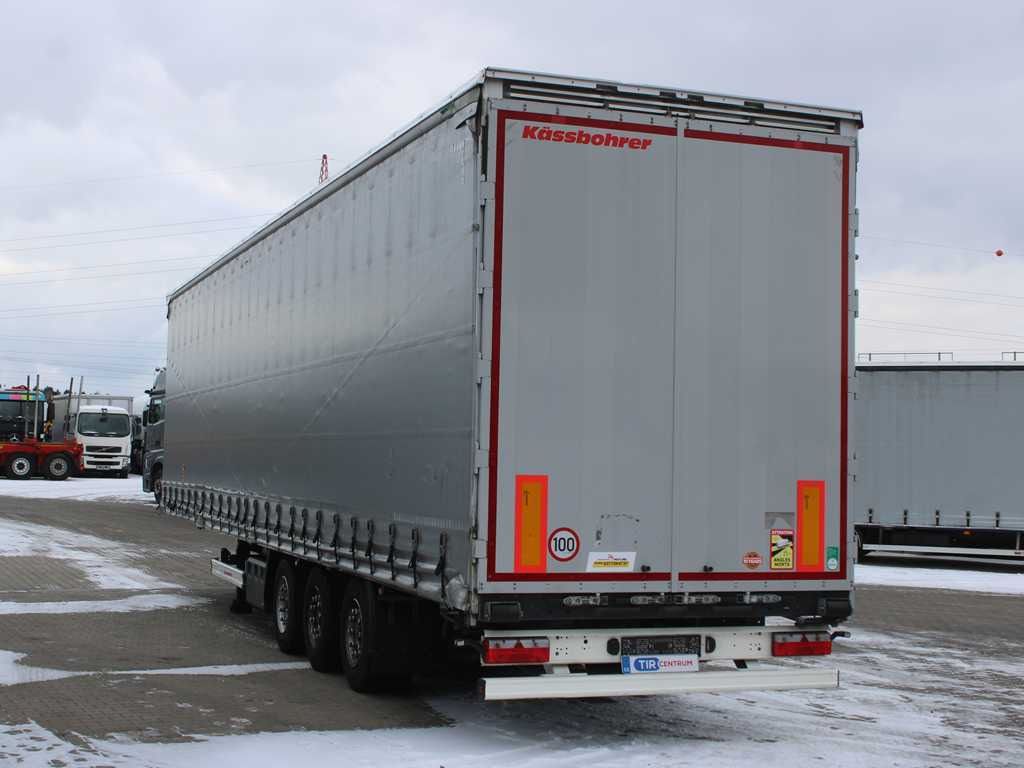 Kässbohrer MAXIMA, LOWDECK, LIFTING AXLE, MULTILOCK, LIFTING ROOF - Брезентово полуремарке: снимка 5 Kässbohrer MAXIMA, LOWDECK, LIFTING AXLE, MULTILOCK, LIFTING ROOF - Брезентово полуремарке: снимка 5