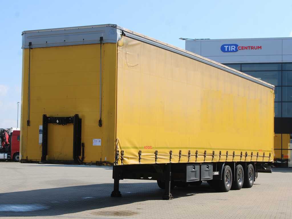 Kögel S 24-1, LOWDECK, LIFTING AXLE, SAF, LIFTING ROOF - Брезентово полуремарке: снимка 1 Kögel S 24-1, LOWDECK, LIFTING AXLE, SAF, LIFTING ROOF - Брезентово полуремарке: снимка 1