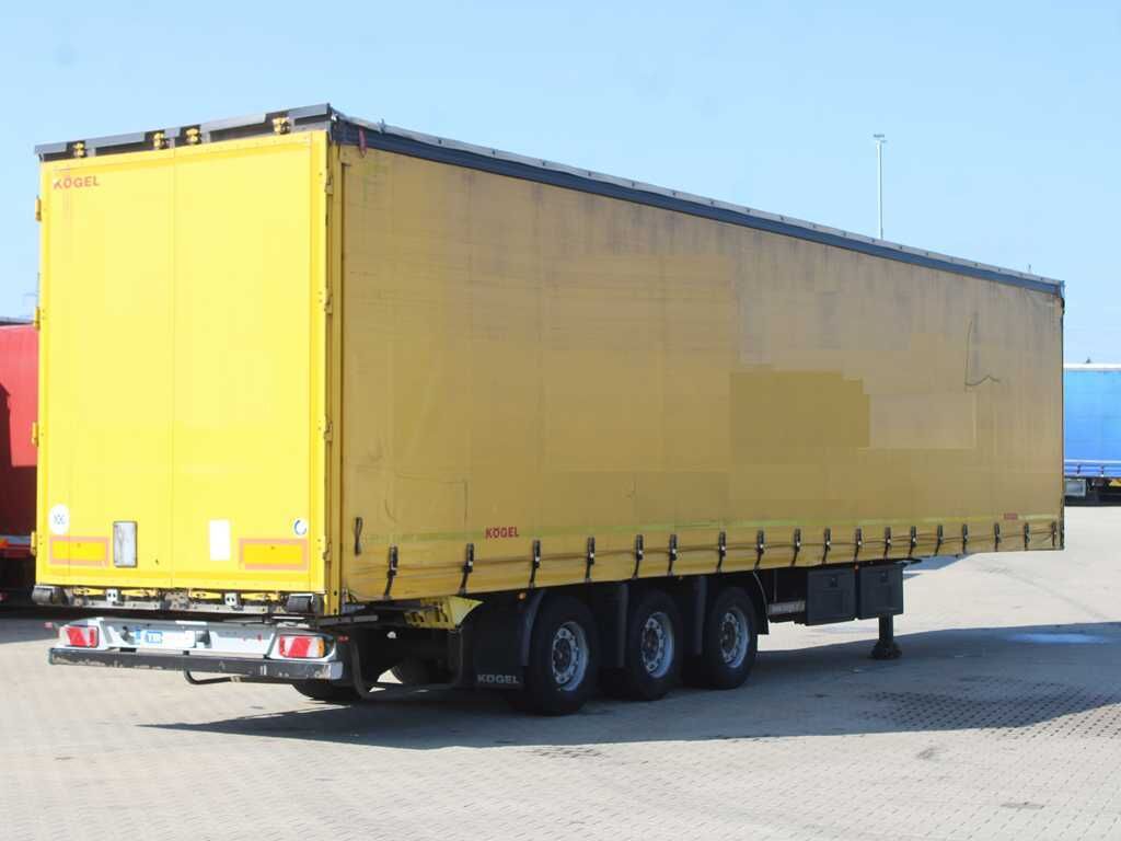 Kögel S 24-1, LOWDECK, LIFTING AXLE, SAF, LIFTING ROOF - Брезентово полуремарке: снимка 4 Kögel S 24-1, LOWDECK, LIFTING AXLE, SAF, LIFTING ROOF - Брезентово полуремарке: снимка 4
