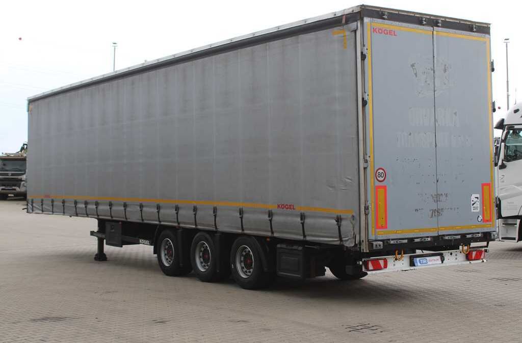 Kögel SN 24, LOWDECK, LIFT AXLE, LIFTING ROOF, SAF - Брезентово полуремарке: снимка 5 Kögel SN 24, LOWDECK, LIFT AXLE, LIFTING ROOF, SAF - Брезентово полуремарке: снимка 5