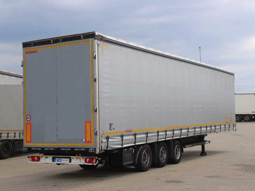 Kögel SN 24, LOWDECK, LIFT AXLE, LIFTING ROOF, SAF - Брезентово полуремарке: снимка 4 Kögel SN 24, LOWDECK, LIFT AXLE, LIFTING ROOF, SAF - Брезентово полуремарке: снимка 4