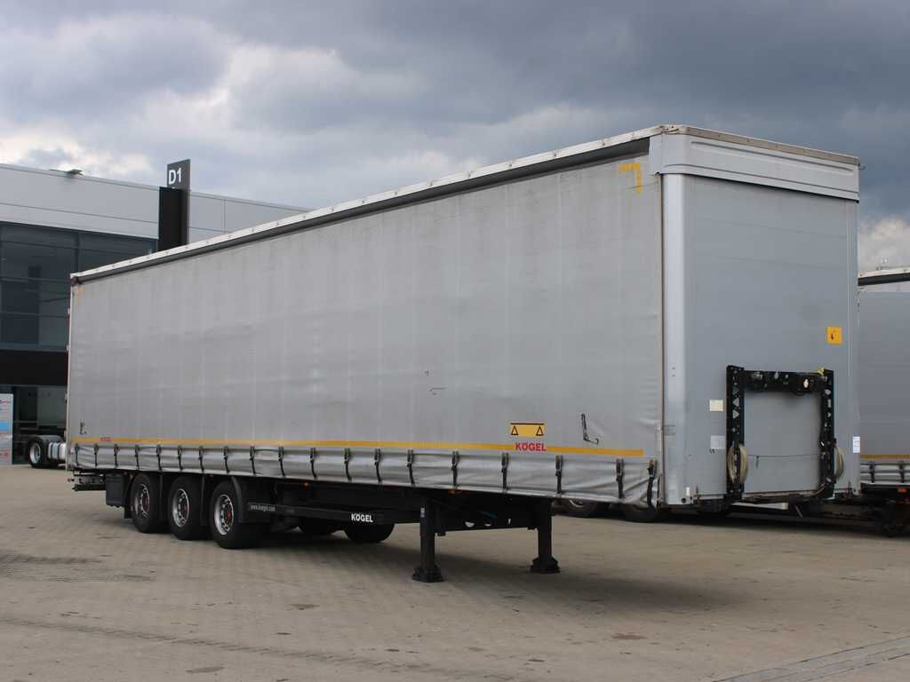 Kögel SN 24, LOWDECK, LIFT AXLE, LIFTING ROOF, SAF - Брезентово полуремарке: снимка 3 Kögel SN 24, LOWDECK, LIFT AXLE, LIFTING ROOF, SAF - Брезентово полуремарке: снимка 3