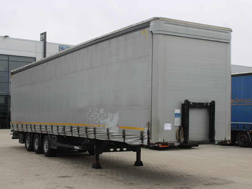 Kögel SN 24, LOWDECK, LIFTING AXLE, MULTILOCK - Брезентово полуремарке: снимка 2 Kögel SN 24, LOWDECK, LIFTING AXLE, MULTILOCK - Брезентово полуремарке: снимка 2
