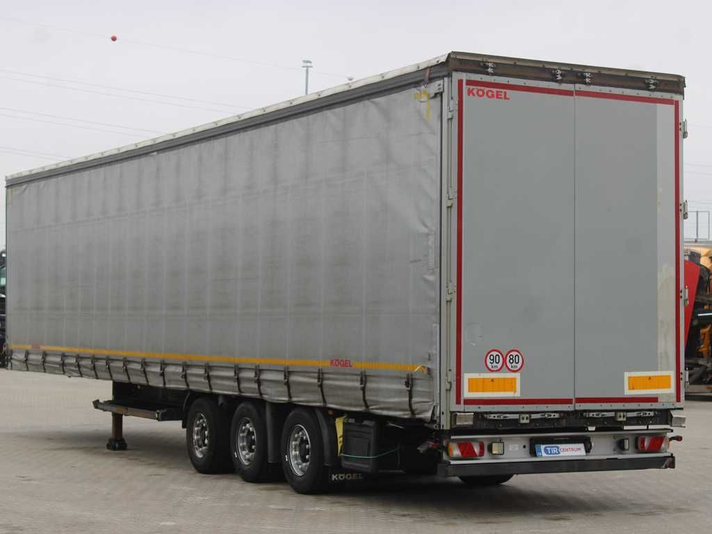 Kögel SN 24, LOWDECK, LIFTING AXLE, MULTILOCK - Брезентово полуремарке: снимка 4 Kögel SN 24, LOWDECK, LIFTING AXLE, MULTILOCK - Брезентово полуремарке: снимка 4
