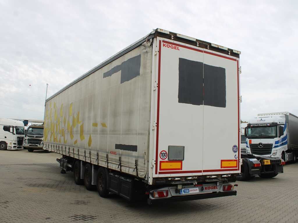 Kögel SN24, LOWDECK, SAF, LIFT AXLE, MULTILOCK, LIFTING ROOF - Брезентово полуремарке: снимка 5 Kögel SN24, LOWDECK, SAF, LIFT AXLE, MULTILOCK, LIFTING ROOF - Брезентово полуремарке: снимка 5