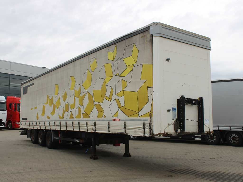 Kögel SN24, LOWDECK, SAF, LIFT AXLE, MULTILOCK, LIFTING ROOF - Брезентово полуремарке: снимка 3 Kögel SN24, LOWDECK, SAF, LIFT AXLE, MULTILOCK, LIFTING ROOF - Брезентово полуремарке: снимка 3