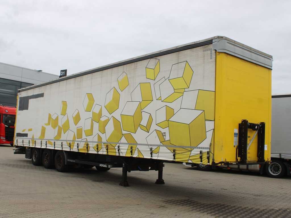 Kögel SN24, LOWDECK, SAF, MULTILOCK, LIFTING AXLE, LIFTING ROOF - Брезентово полуремарке: снимка 3 Kögel SN24, LOWDECK, SAF, MULTILOCK, LIFTING AXLE, LIFTING ROOF - Брезентово полуремарке: снимка 3