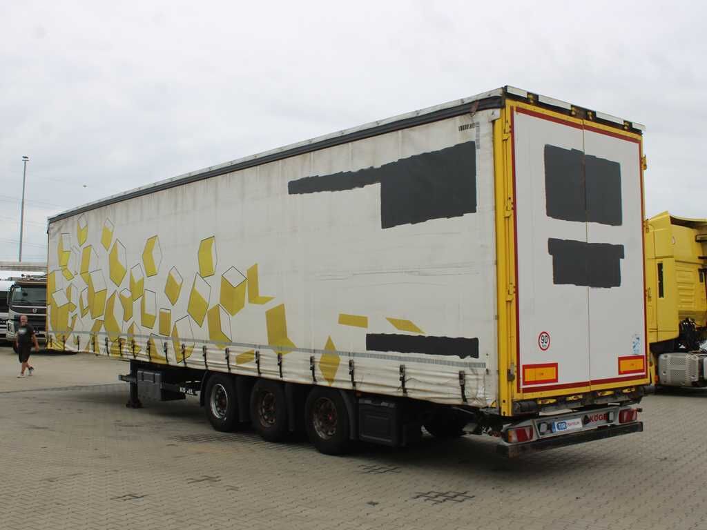 Kögel SN24, LOWDECK, SAF, MULTILOCK, LIFTING AXLE, LIFTING ROOF - Брезентово полуремарке: снимка 5 Kögel SN24, LOWDECK, SAF, MULTILOCK, LIFTING AXLE, LIFTING ROOF - Брезентово полуремарке: снимка 5