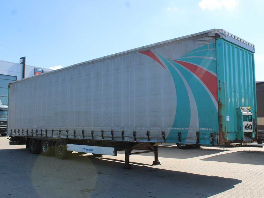 Krone SD 04, LOWDECK, LIFTING AXLE, LIFTING ROOF - Брезентово полуремарке: снимка 2 Krone SD 04, LOWDECK, LIFTING AXLE, LIFTING ROOF - Брезентово полуремарке: снимка 2