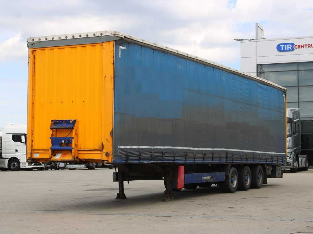 Krone SD, LIFTING AXLE, LOWDECK, LIFTING ROOF - Брезентово полуремарке: снимка 1 Krone SD, LIFTING AXLE, LOWDECK, LIFTING ROOF - Брезентово полуремарке: снимка 1