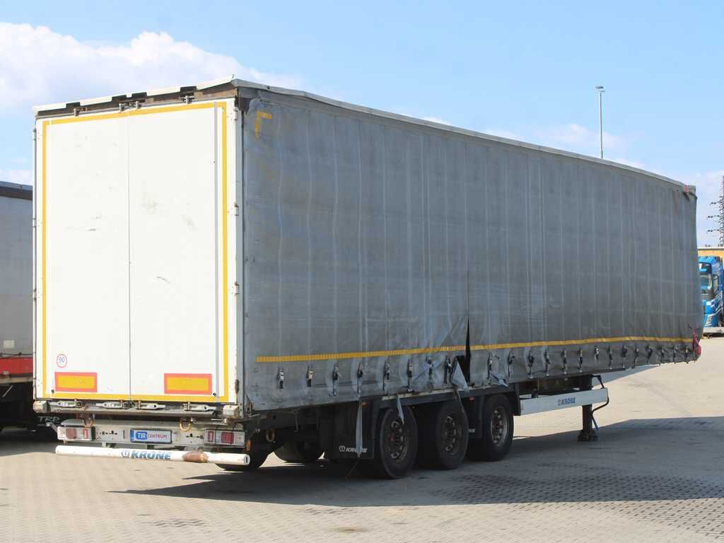 Krone SD, LIFTING AXLE, LOWDECK, LIFTING ROOF, MULTILOCK, SAF - Брезентово полуремарке: снимка 4 Krone SD, LIFTING AXLE, LOWDECK, LIFTING ROOF, MULTILOCK, SAF - Брезентово полуремарке: снимка 4