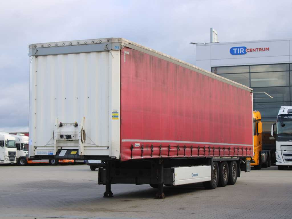 Krone SD, LIFTING AXLE, MULTILOCK, SAF, 2x PALLET BASKET - Брезентово полуремарке: снимка 1 Krone SD, LIFTING AXLE, MULTILOCK, SAF, 2x PALLET BASKET - Брезентово полуремарке: снимка 1