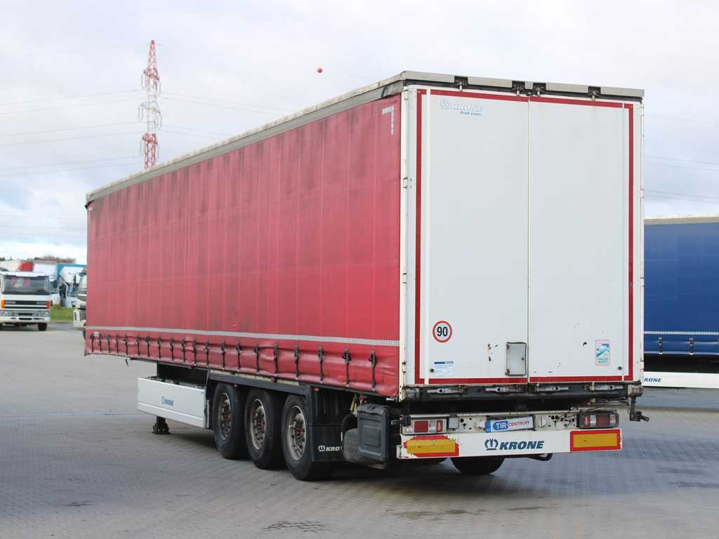 Krone SD, LIFTING AXLE, MULTILOCK, SAF, 2x PALLET BASKET - Брезентово полуремарке: снимка 5 Krone SD, LIFTING AXLE, MULTILOCK, SAF, 2x PALLET BASKET - Брезентово полуремарке: снимка 5