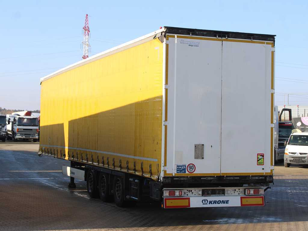 Krone SD, LOWDECK, LIFTING AXLE, LIFTING ROOF, MULTILOCK - Брезентово полуремарке: снимка 5 Krone SD, LOWDECK, LIFTING AXLE, LIFTING ROOF, MULTILOCK - Брезентово полуремарке: снимка 5