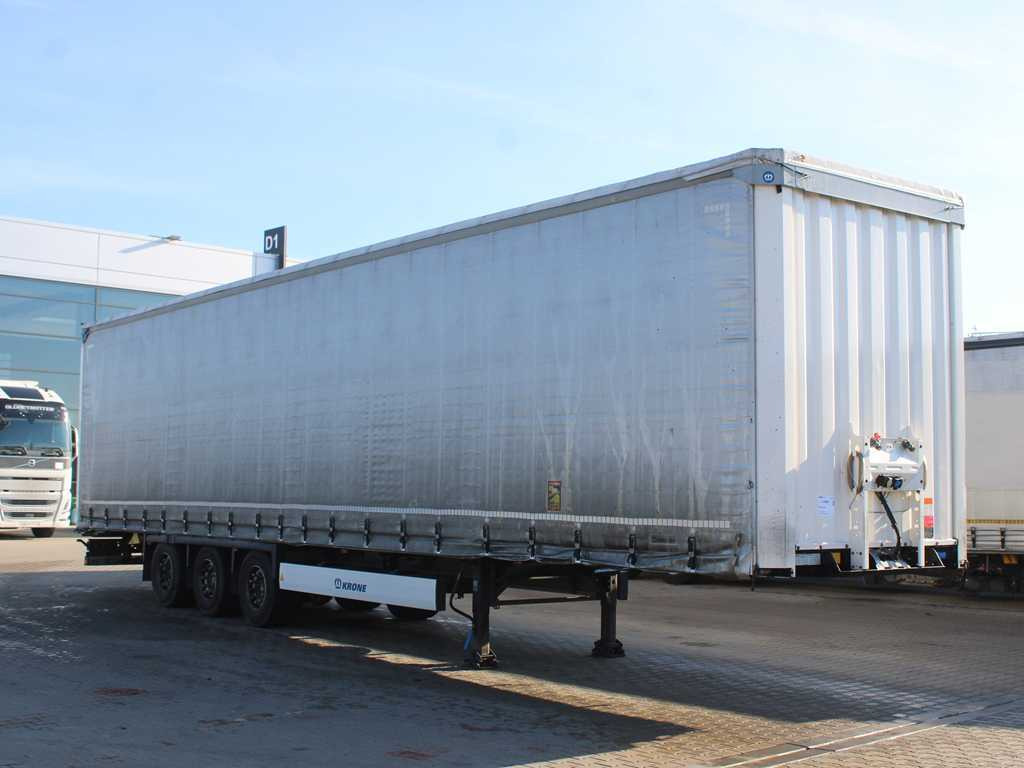 Krone SD, LOWDECK, LIFTING AXLE, MULTILOCK, LIFTING ROOF - Брезентово полуремарке: снимка 3 Krone SD, LOWDECK, LIFTING AXLE, MULTILOCK, LIFTING ROOF - Брезентово полуремарке: снимка 3